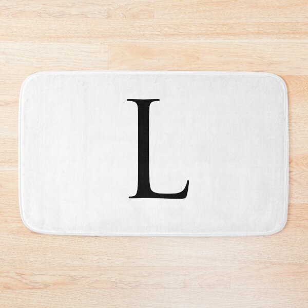 Item preview, Capital Letter L - Stylish Serif Font (Black) designed and sold by STUDIO-72.