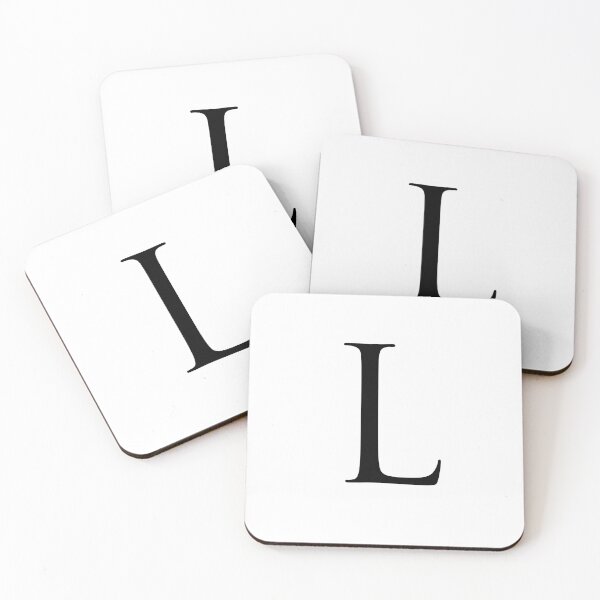 Item preview, Capital Letter L - Stylish Serif Font (Black) designed and sold by STUDIO-72.