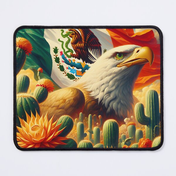 Item preview, Mexican Eagle and Flag Tribute Decor designed and sold by dulceguavashop.