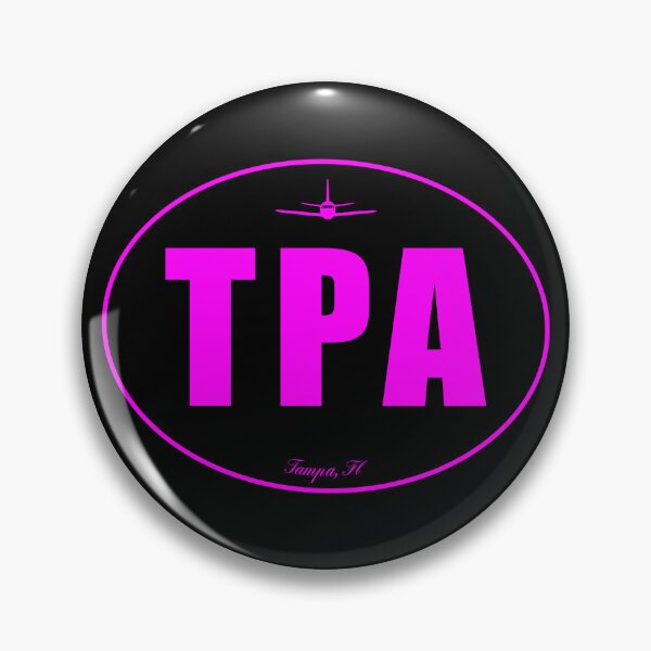 Item preview, TPA Tampa Florida FL Airport Code designed and sold by Lartheviking.