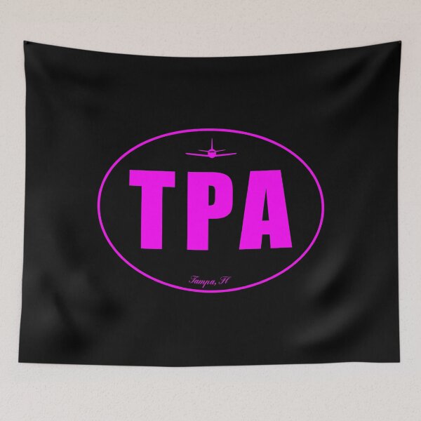 Item preview, TPA Tampa Florida FL Airport Code designed and sold by Lartheviking.