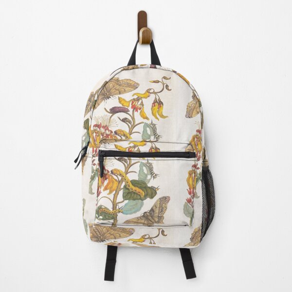 Item preview, Maria Sibylla Merian Swamp Immortelle with Giant Silk Moth designed and sold by TeeARTHY.