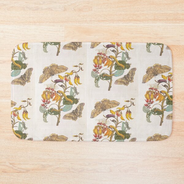 Item preview, Maria Sibylla Merian Swamp Immortelle with Giant Silk Moth designed and sold by TeeARTHY.