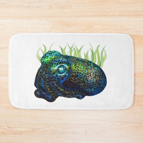 Item preview, Bobtail Squid with Sea Grass designed and sold by EdmondsLove.