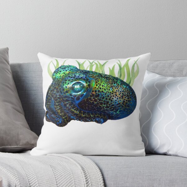 Item preview, Bobtail Squid with Sea Grass designed and sold by EdmondsLove.