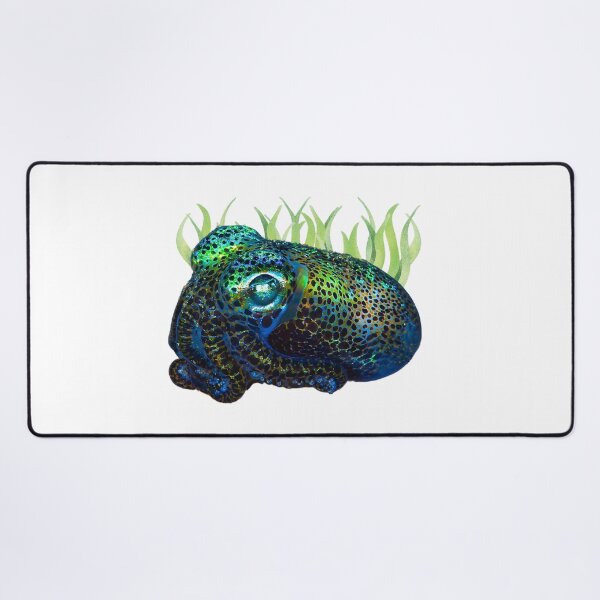 Item preview, Bobtail Squid with Sea Grass designed and sold by EdmondsLove.