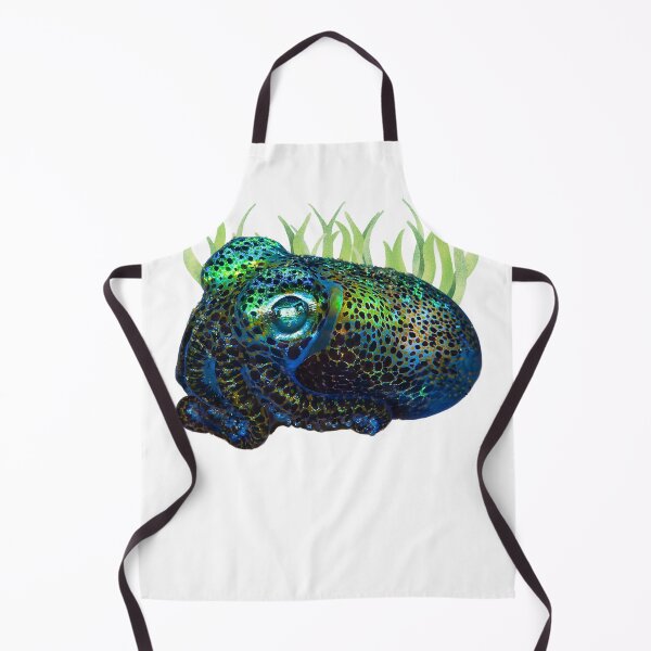 Item preview, Bobtail Squid with Sea Grass designed and sold by EdmondsLove.