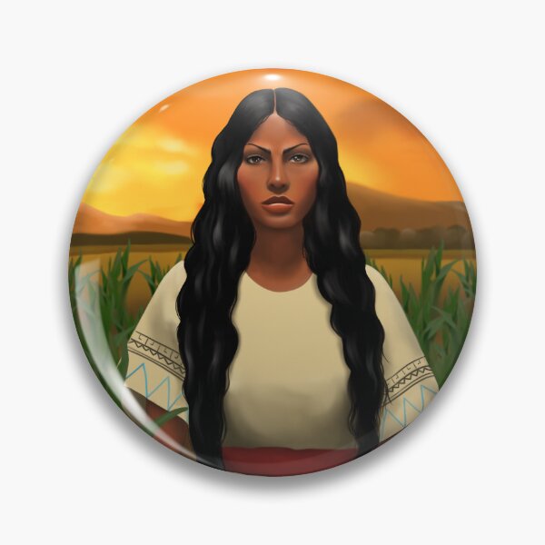 Item preview, Malinalli or La Malinche, the Nahuatl woman who became the bridge between two worlds. designed and sold by mistonterias.