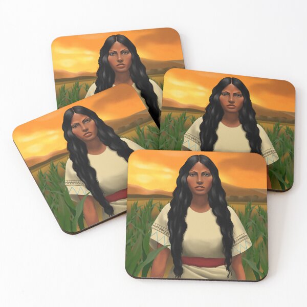 Item preview, Malinalli or La Malinche, the Nahuatl woman who became the bridge between two worlds. designed and sold by mistonterias.