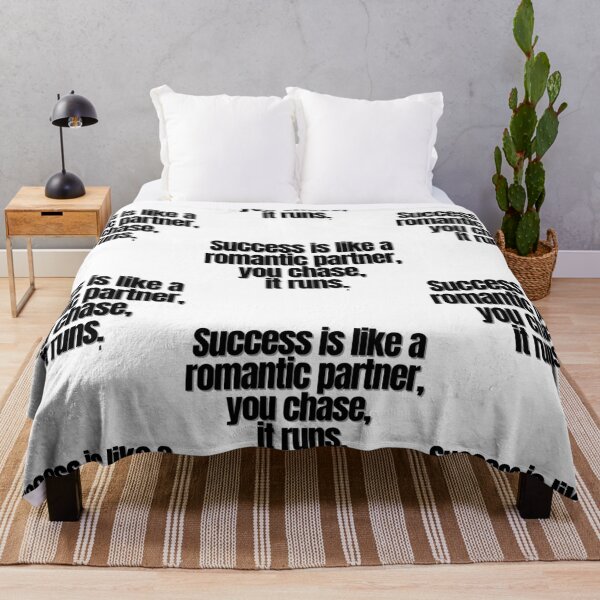 Item preview, Success is like a romantic partner, you chase, it runs. designed and sold by Finds.