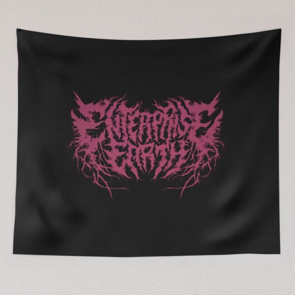Item preview, ENTERPRISE EARTH LOGO ART designed and sold by MetalRockProg.