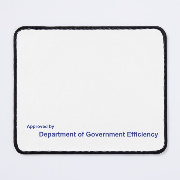 Item preview, D.O.G.E. (Department of Government Efficiency) Approval designed and sold by GnuArt.