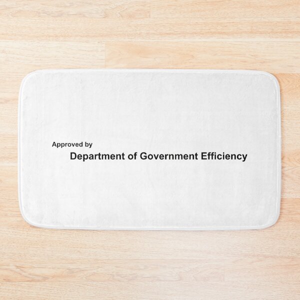 Item preview, D.O.G.E. (Department of Government Efficiency) Approval designed and sold by GnuArt.