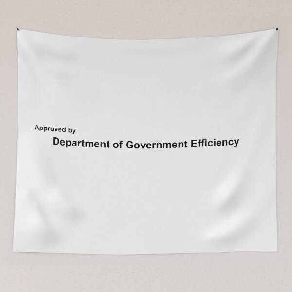 Item preview, D.O.G.E. (Department of Government Efficiency) Approval designed and sold by GnuArt.