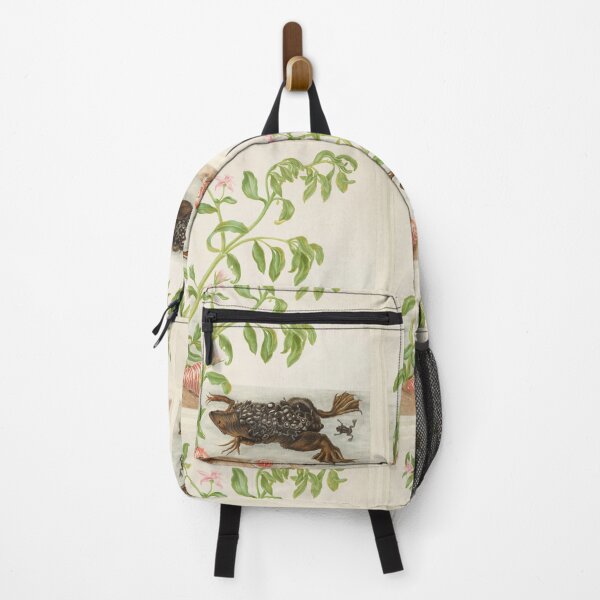 Item preview, Maria Sibylla Merian Shoreline Purslane and Suriname Toad designed and sold by TeeARTHY.