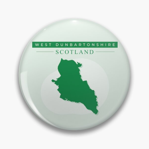 Item preview, West Dunbartonshire County Map with a bit of a correction designed and sold by JonathanR1994.