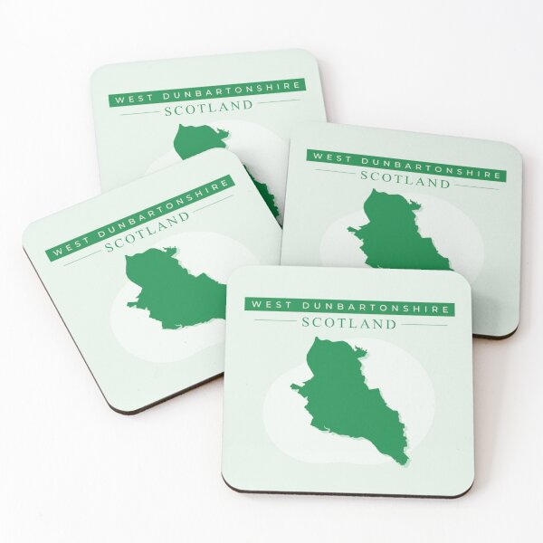 Item preview, West Dunbartonshire County Map with a bit of a correction designed and sold by JonathanR1994.