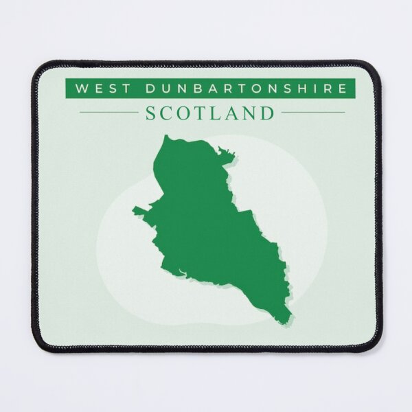 Item preview, West Dunbartonshire County Map with a bit of a correction designed and sold by JonathanR1994.