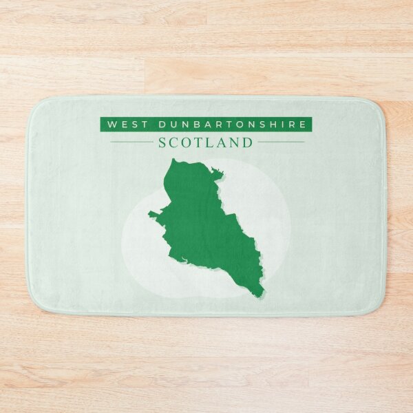 Item preview, West Dunbartonshire County Map with a bit of a correction designed and sold by JonathanR1994.