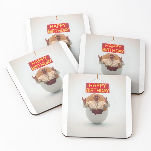 Item preview, Pope Francis birthday funny prank meme gift 02 designed and sold by CheeseBlueprint.