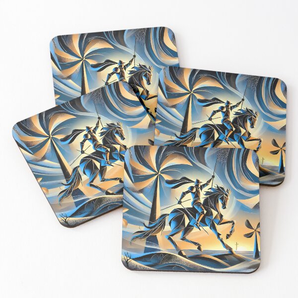 Item preview, Don Quixote and Windmills designed and sold by MyArtworkStudio.
