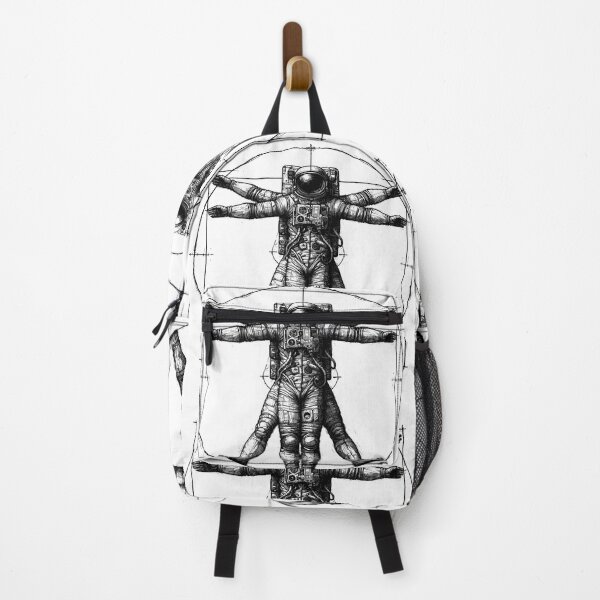 Item preview, Vitruvian Astronaut Sketch Drawing Gift designed and sold by Pineapple-Tree.