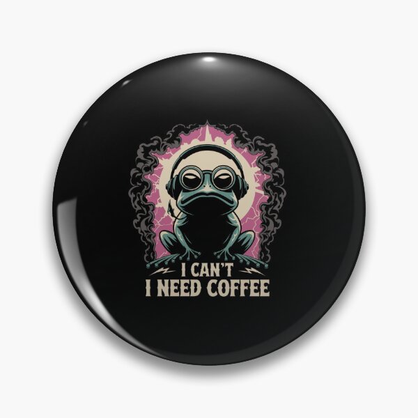Item preview,  My Mood Is Like My Coffee - Funny Frog designed and sold by ATOTI.
