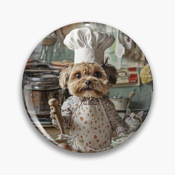 Item preview, Adorable dog chef designed and sold by Juli M..
