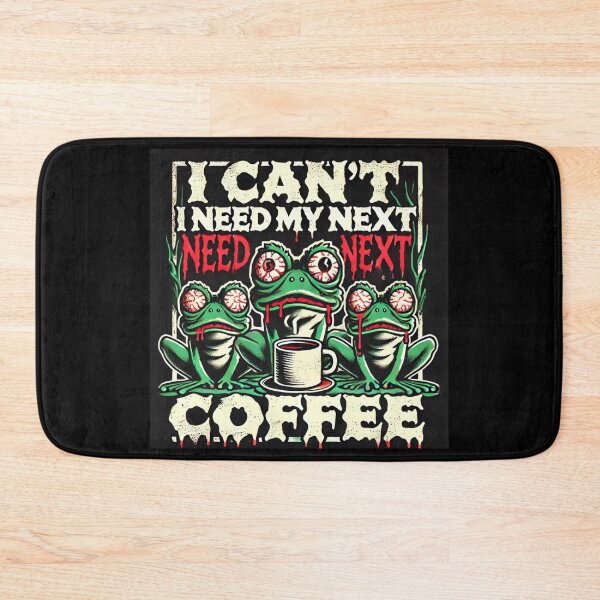 Item preview, Frog in my coffee mood designed and sold by ATOTI.