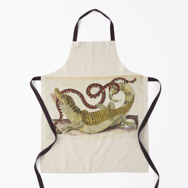 Item preview,  Maria Sibylla Merian Surinam Caiman biting South American False Coral Snake designed and sold by TeeARTHY.