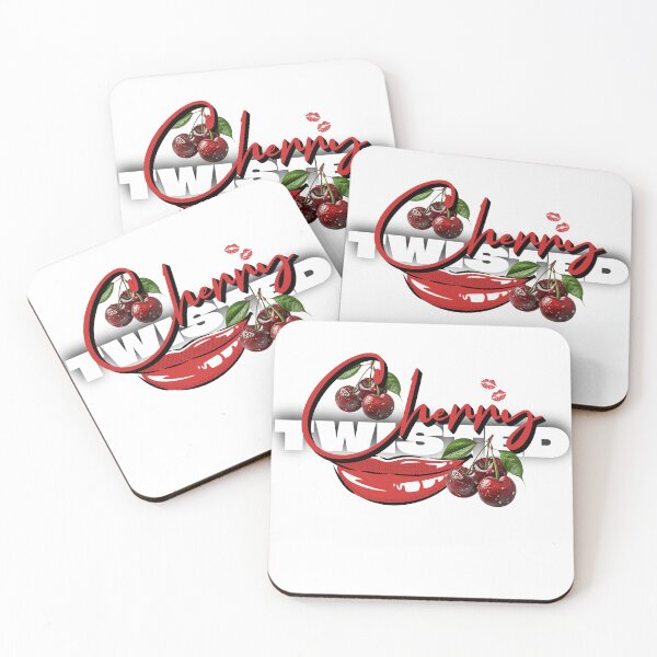 Item preview, TWISTED CHERRY - At The Faculty Clean Logo (White) designed and sold by Discothreadz.