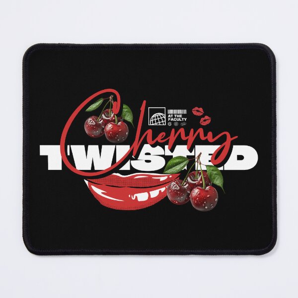 Item preview, TWISTED CHERRY - At The Faculty Clean Logo (White) designed and sold by Discothreadz.