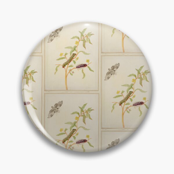 Item preview,  Maria Sibylla Merian  Mexican Primrose-Willow with Madoryx bubastus moth designed and sold by TeeARTHY.