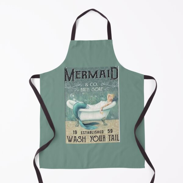 Item preview, Vintage Mermaid and Company bath soap 1959 Wash your Tail designed and sold by Lauren paige.