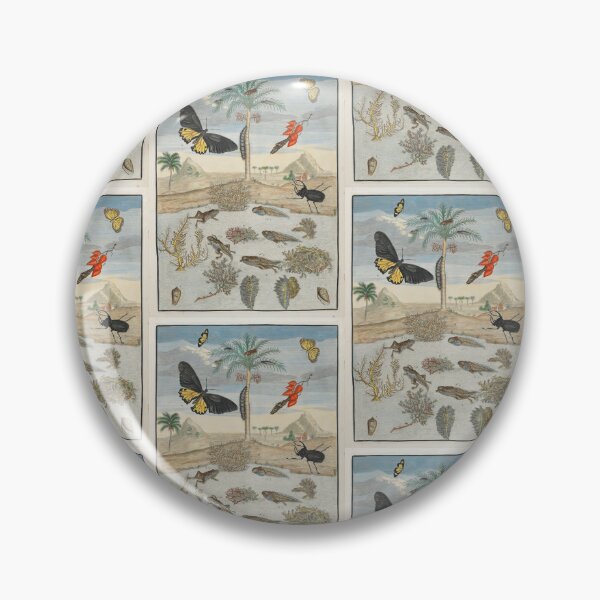 Item preview, Insects and Fish with Island Background  Maria Sibylla Merian  designed and sold by TeeARTHY.