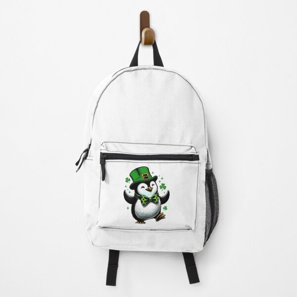 Item preview, Penguin leprechaun dancing st patricks day designed and sold by Graffik-Peeps.