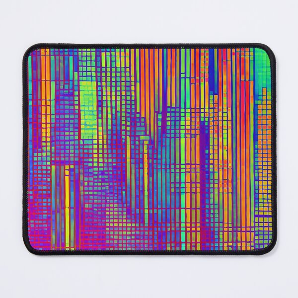 Item preview, Vibrant Geometric Abstract Colorful Pixel Art designed and sold by DreamsArtwear.