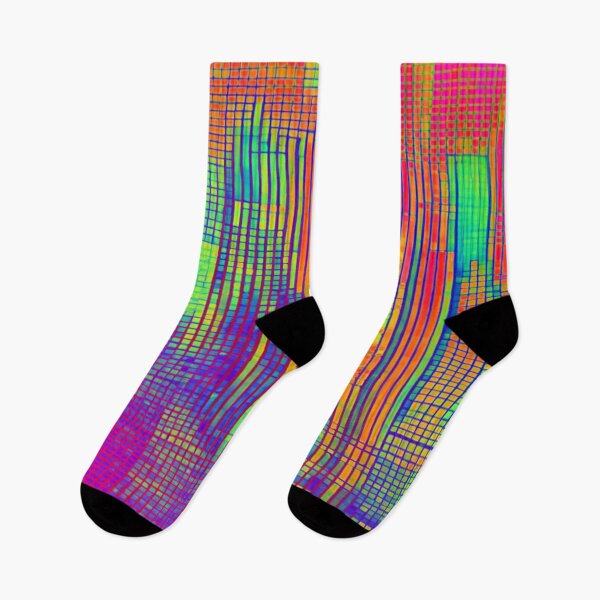 Item preview, Vibrant Geometric Abstract Colorful Pixel Art designed and sold by DreamsArtwear.
