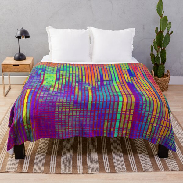 Item preview, Vibrant Geometric Abstract Colorful Pixel Art designed and sold by DreamsArtwear.