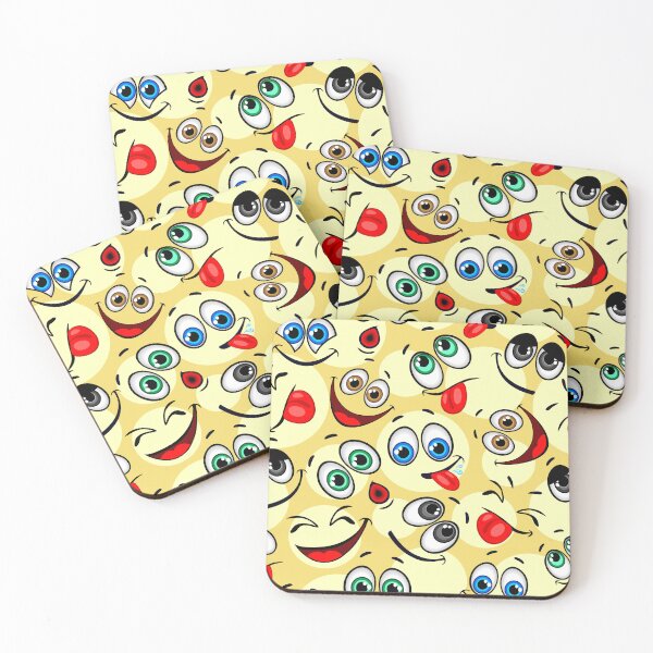 Item preview, Emojis Smileys Happy and Funny faces designed and sold by BluedarkArt.