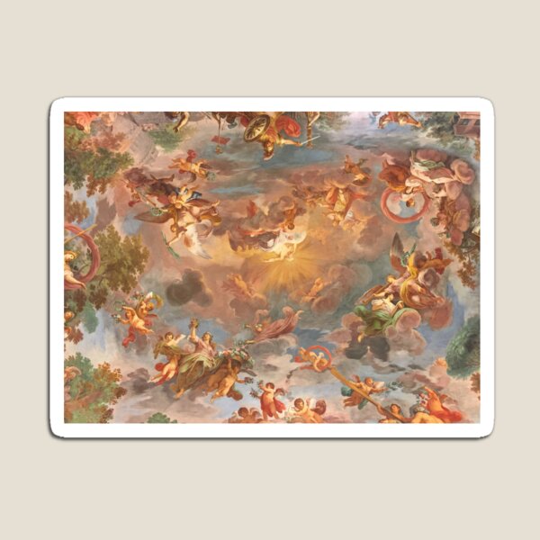 Aperçu de l'œuvre Tableau Renaissance Chérubins Rome Fresque Plafond créée et vendue par Onodera.
