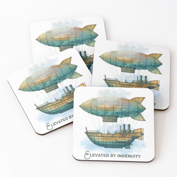 Item preview, Steampunk Airship designed and sold by 48remarks.