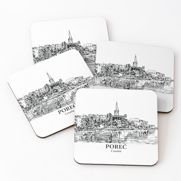 Item preview, Poreč - Croatia designed and sold by Lakeric Cityscapes.