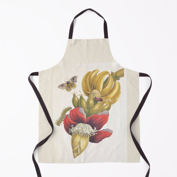 Item preview, Branch of Banana with Bullseye Moth Maria Sibylla Merian  designed and sold by TeeARTHY.