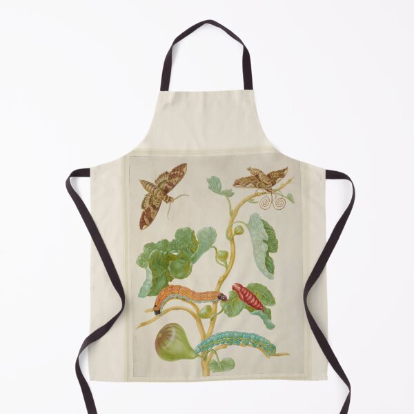 Item preview, Branch of a Fig with Sphinx Moths Maria Sibylla Merian designed and sold by TeeARTHY.