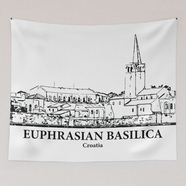 Item preview, Euphrasian Basilica - Croatia designed and sold by Lakeric Cityscapes.
