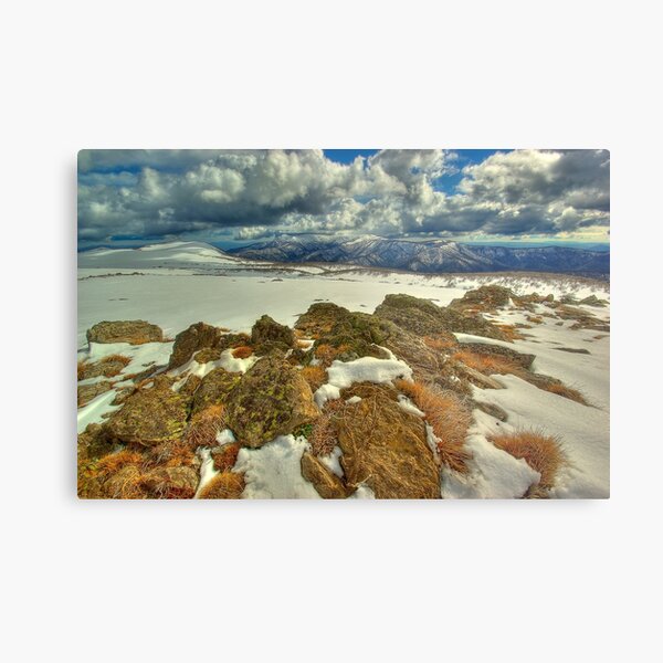 Mount Bogong from Mount Nelse Metal Print