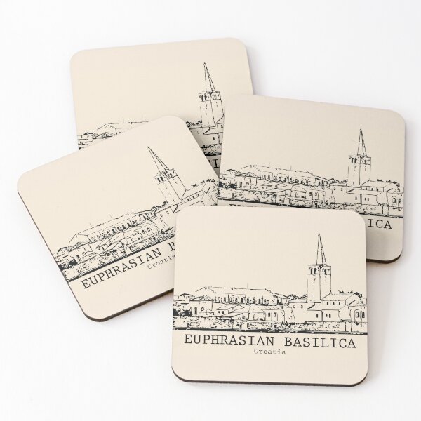 Item preview, Euphrasian Basilica - Croatia designed and sold by Lakeric Cityscapes.