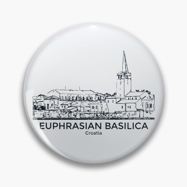 Item preview, Euphrasian Basilica - Croatia designed and sold by Lakeric Cityscapes.