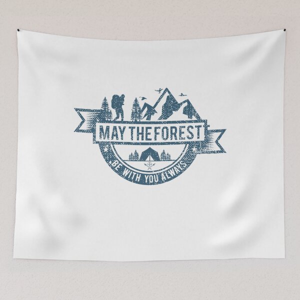 Item preview, Funny camping | May The Forest Be With You  designed and sold by ETIndustries.